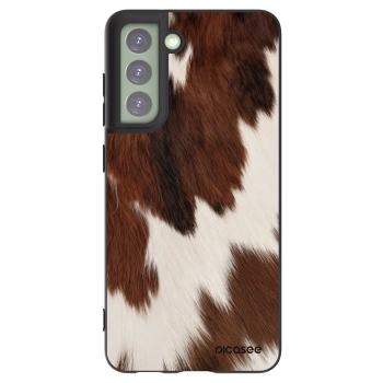 Picasee silikonový černý obal pro Samsung Galaxy S21 FE 5G - Rustica