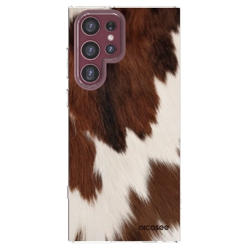 Picasee silikonový průhledný obal pro Samsung Galaxy S22 Ultra 5G - Rustica