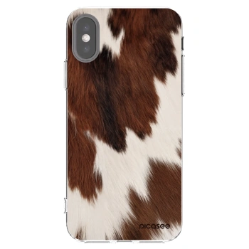 Picasee silikonový průhledný obal pro Apple iPhone X/XS - Rustica