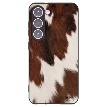 Picasee silikonový černý obal pro Samsung Galaxy S23 5G - Rustica