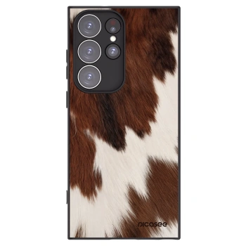 Picasee silikonový černý obal pro Samsung Galaxy S23 Ultra 5G - Rustica