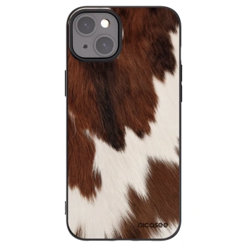 Picasee silikonový černý obal pro Apple iPhone 15 Plus - Rustica
