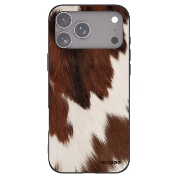 Picasee silikonový černý obal pro Apple iPhone 17 Pro Max - Rustica