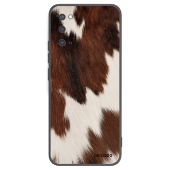 Picasee silikonový černý obal pro Samsung Galaxy S20 G980F - Rustica