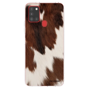 Picasee silikonový průhledný obal pro Samsung Galaxy A21s - Rustica