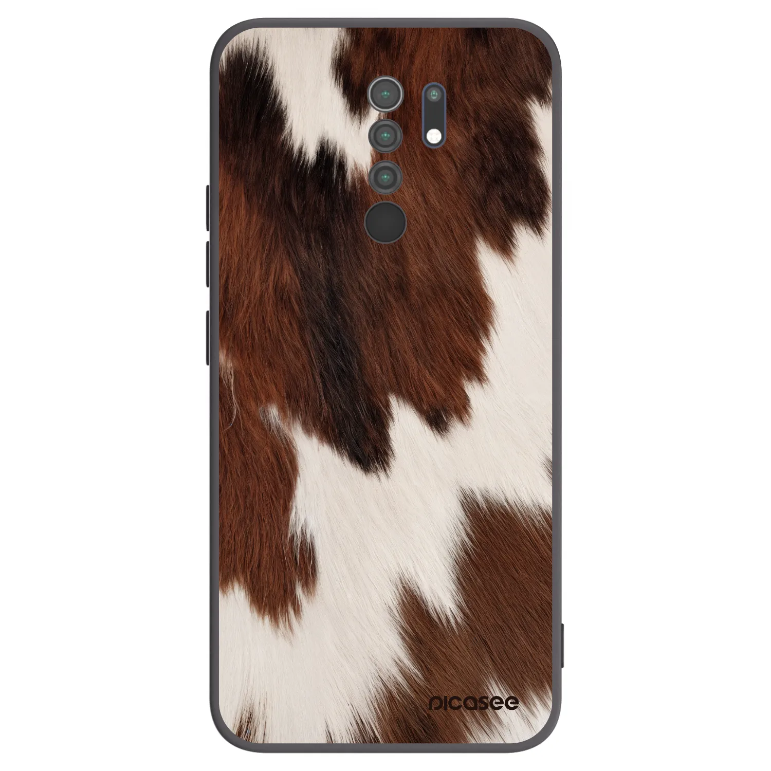 Picasee silikonový černý obal pro Xiaomi Redmi 9 - Rustica