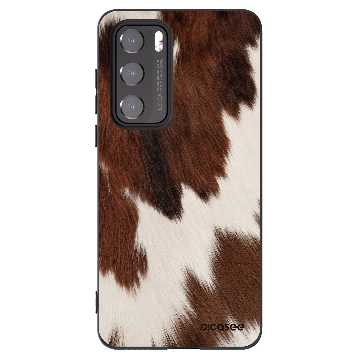 Picasee silikonový černý obal pro Huawei P40 - Rustica