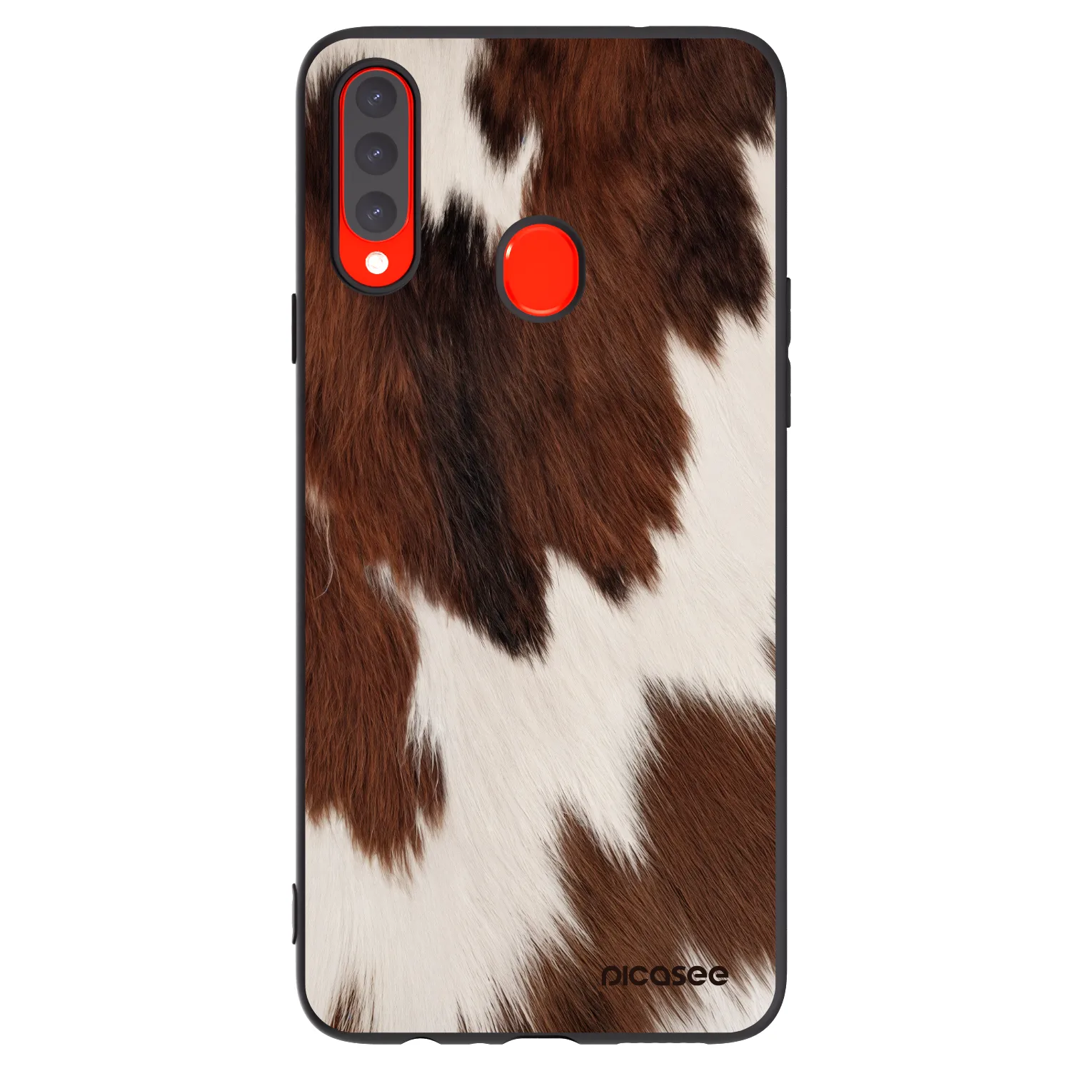 Picasee silikonový černý obal pro Samsung Galaxy A20s - Rustica