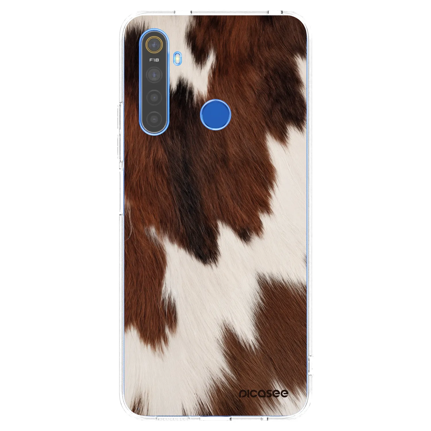 Picasee silikonový průhledný obal pro Realme 5 - Rustica