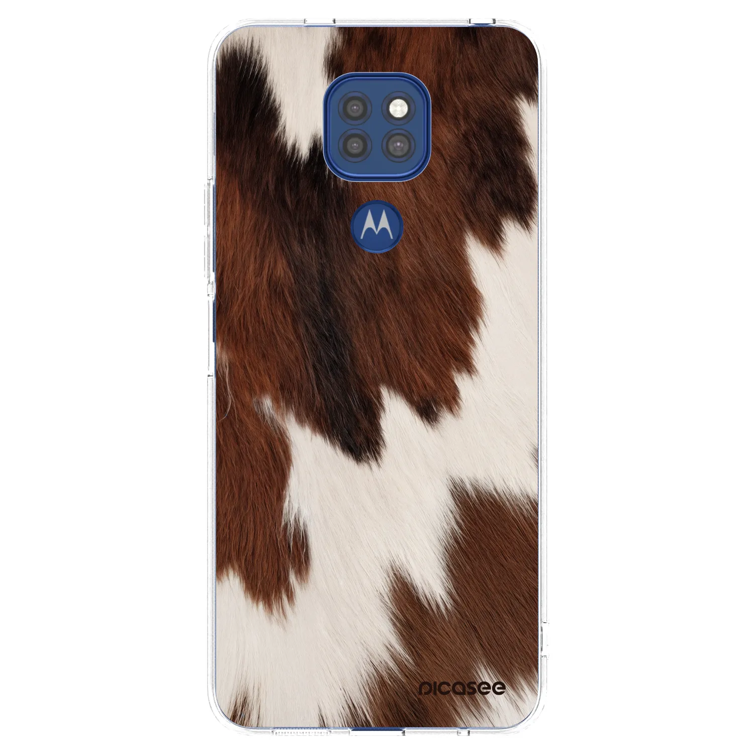 Picasee silikonový průhledný obal pro Motorola Moto G9 Play - Rustica