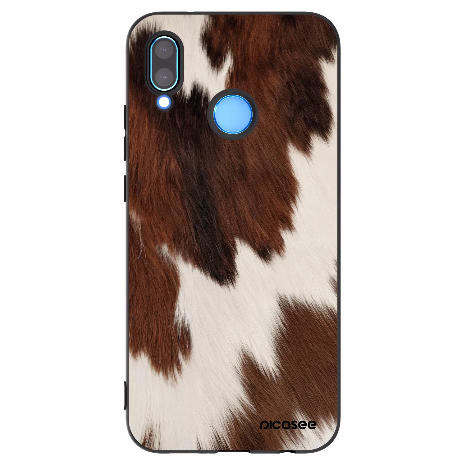 Picasee silikonový černý obal pro Huawei P20 Lite - Rustica