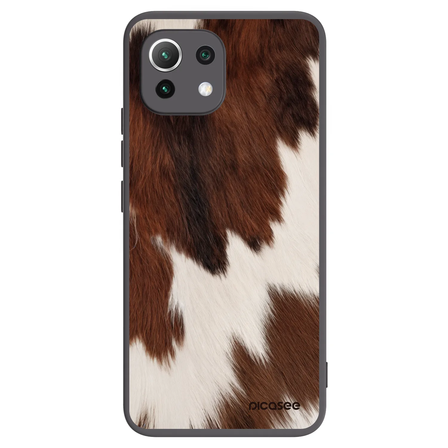 Picasee silikonový černý obal pro Xiaomi 11 Lite 5G NE - Rustica
