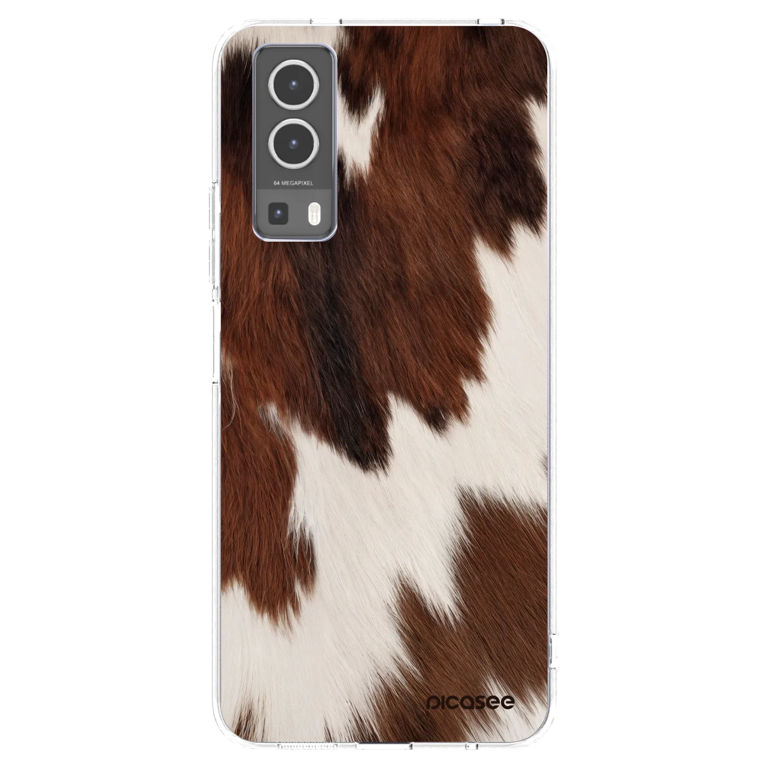Picasee silikonový průhledný obal pro Vivo Y72 5G - Rustica