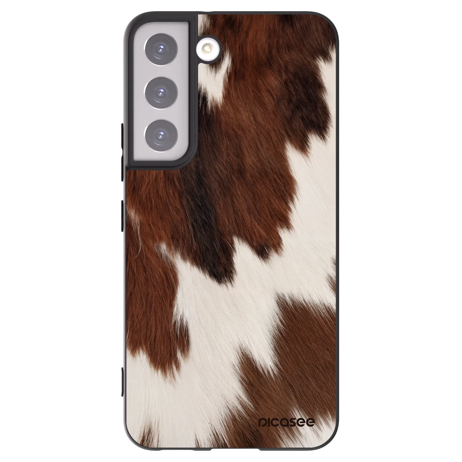 Picasee silikonový černý obal pro Samsung Galaxy S22 5G - Rustica