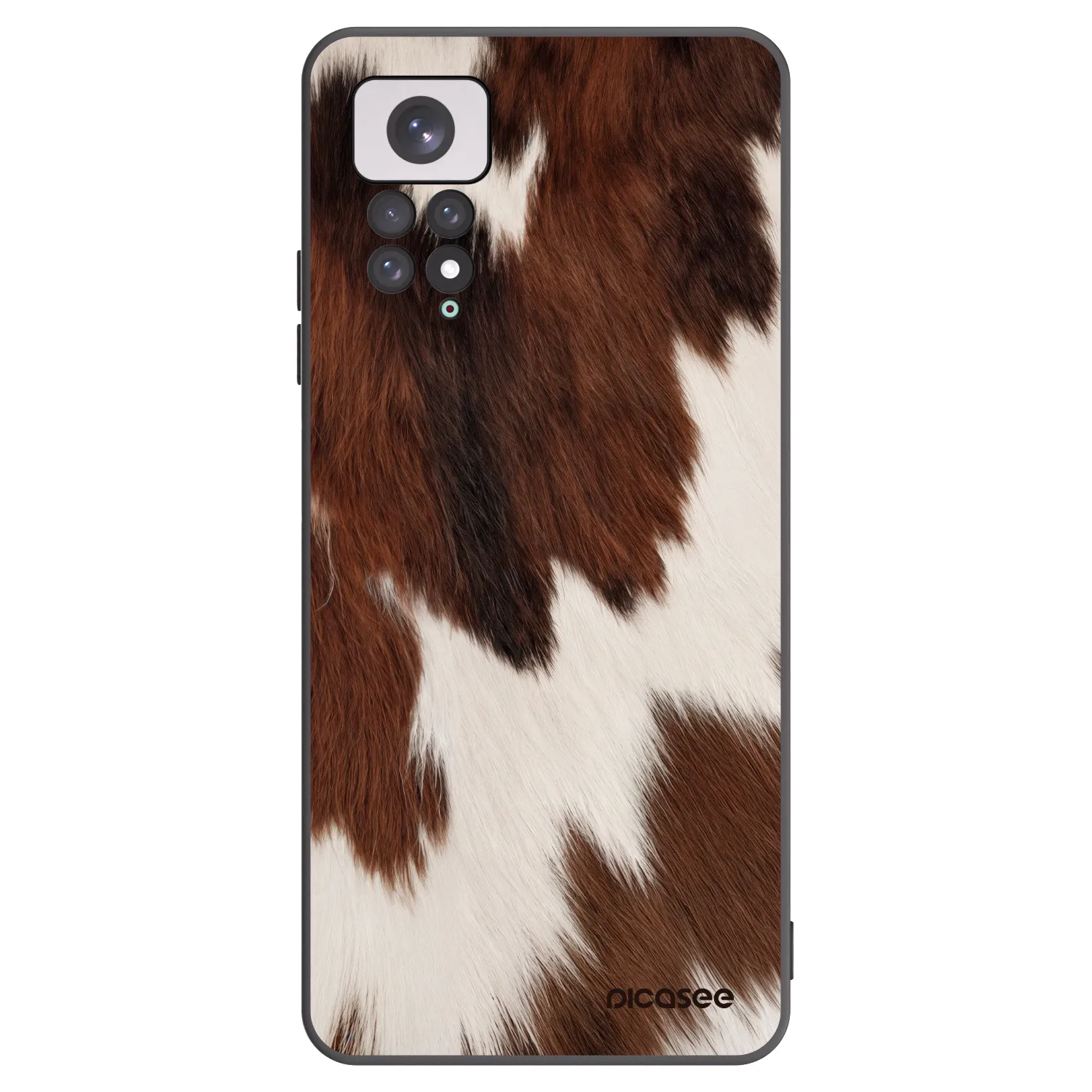 Picasee silikonový černý obal pro Xiaomi Redmi Note 11 - Rustica