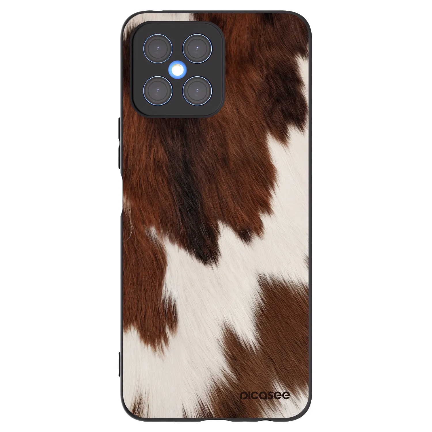 Picasee silikonový černý obal pro Honor X8 4G - Rustica