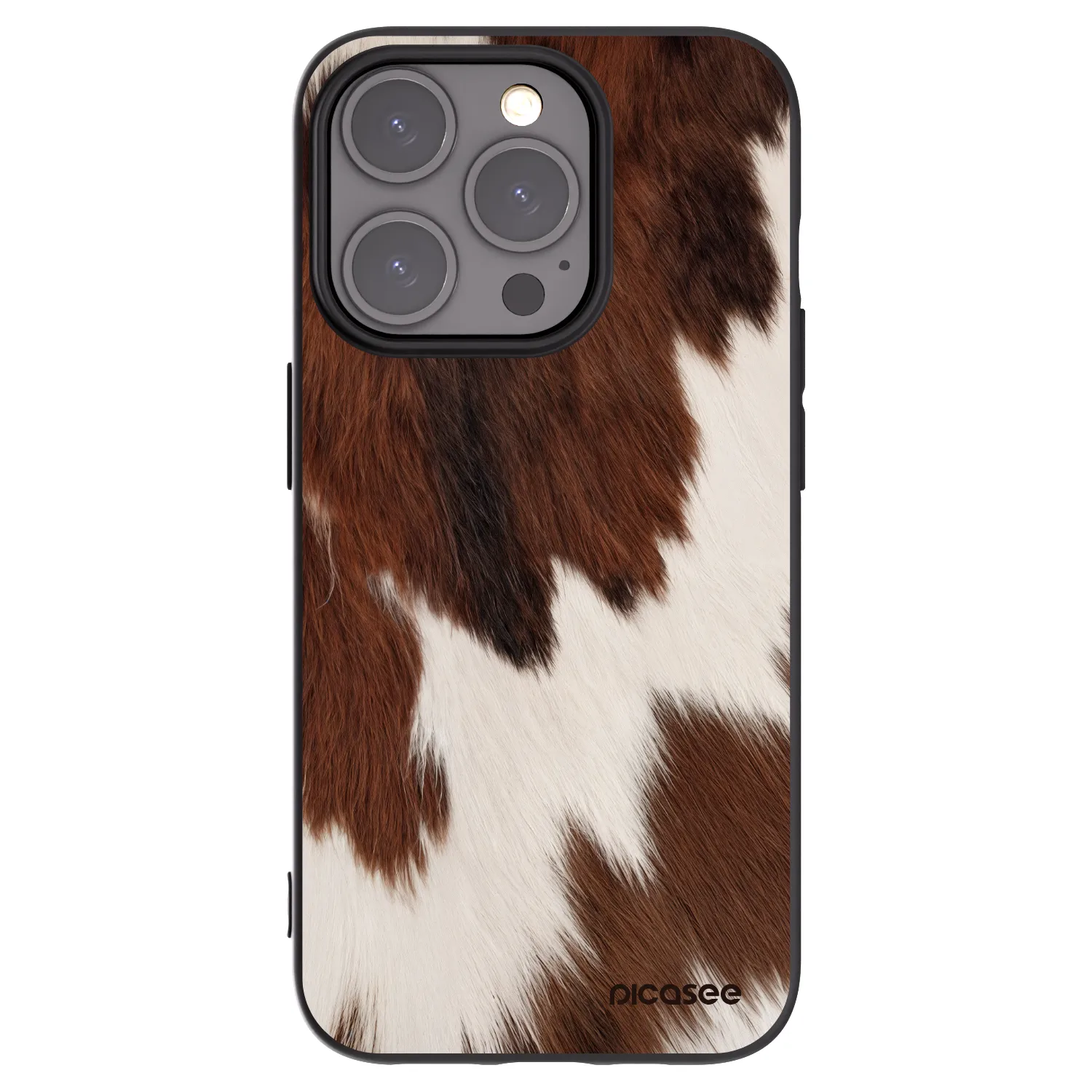 Picasee silikonový černý obal pro Apple iPhone 15 Pro - Rustica