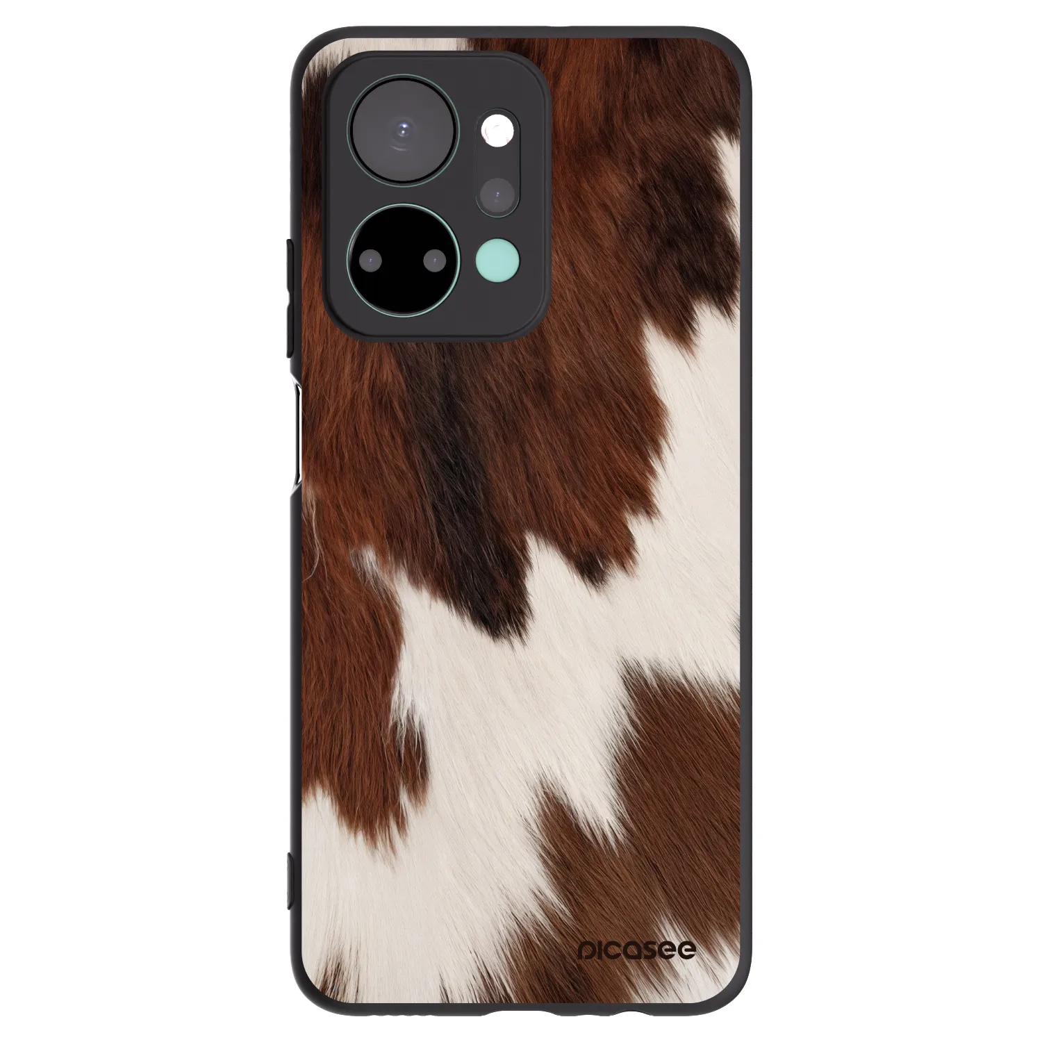 Picasee silikonový černý obal pro Honor X7a - Rustica
