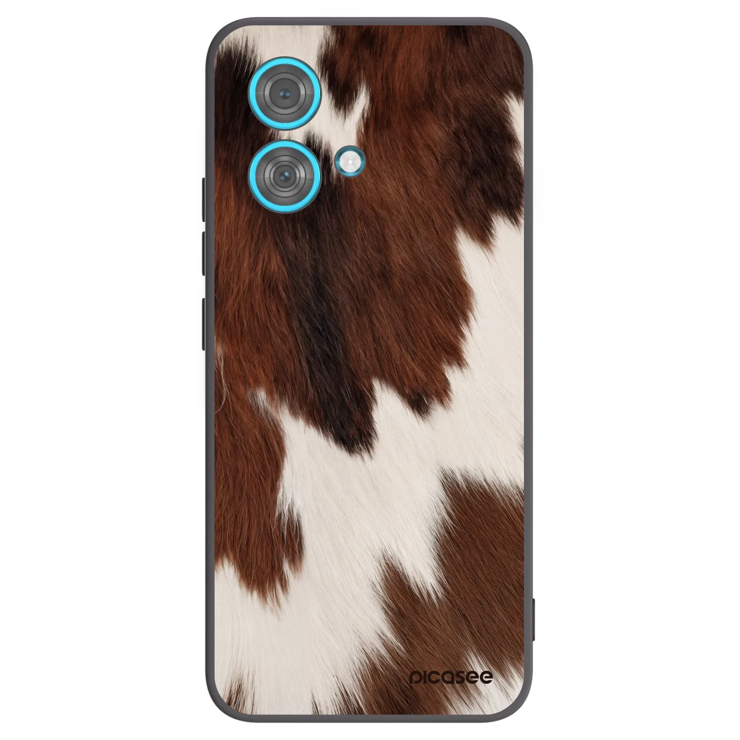 Picasee silikonový černý obal pro Motorola Edge 40 Neo - Rustica