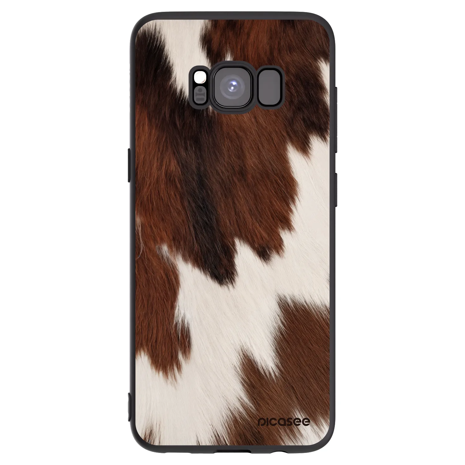 Picasee silikonový černý obal pro Samsung Galaxy S8 G950F - Rustica