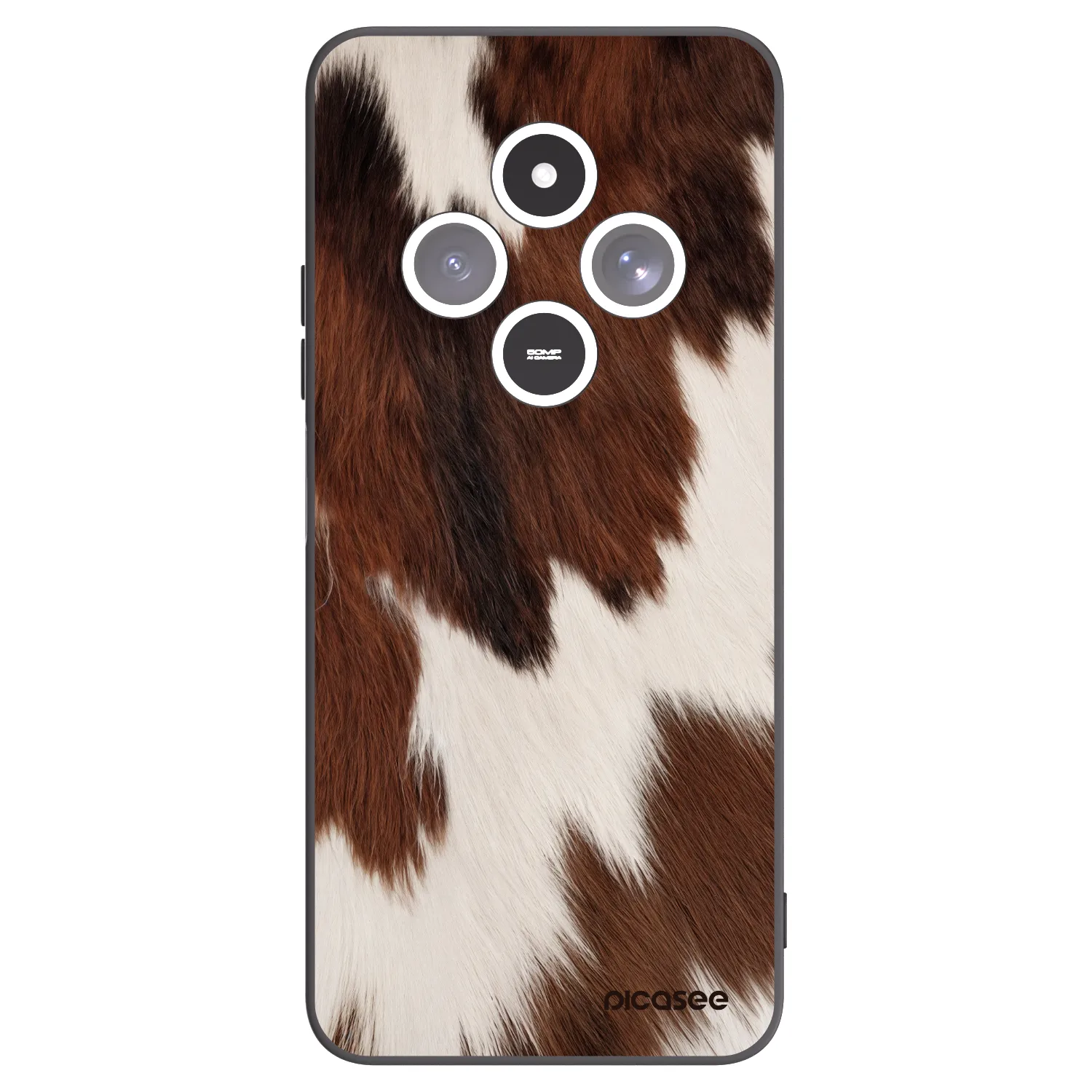 Picasee silikonový černý obal pro Xiaomi Redmi 14C - Rustica