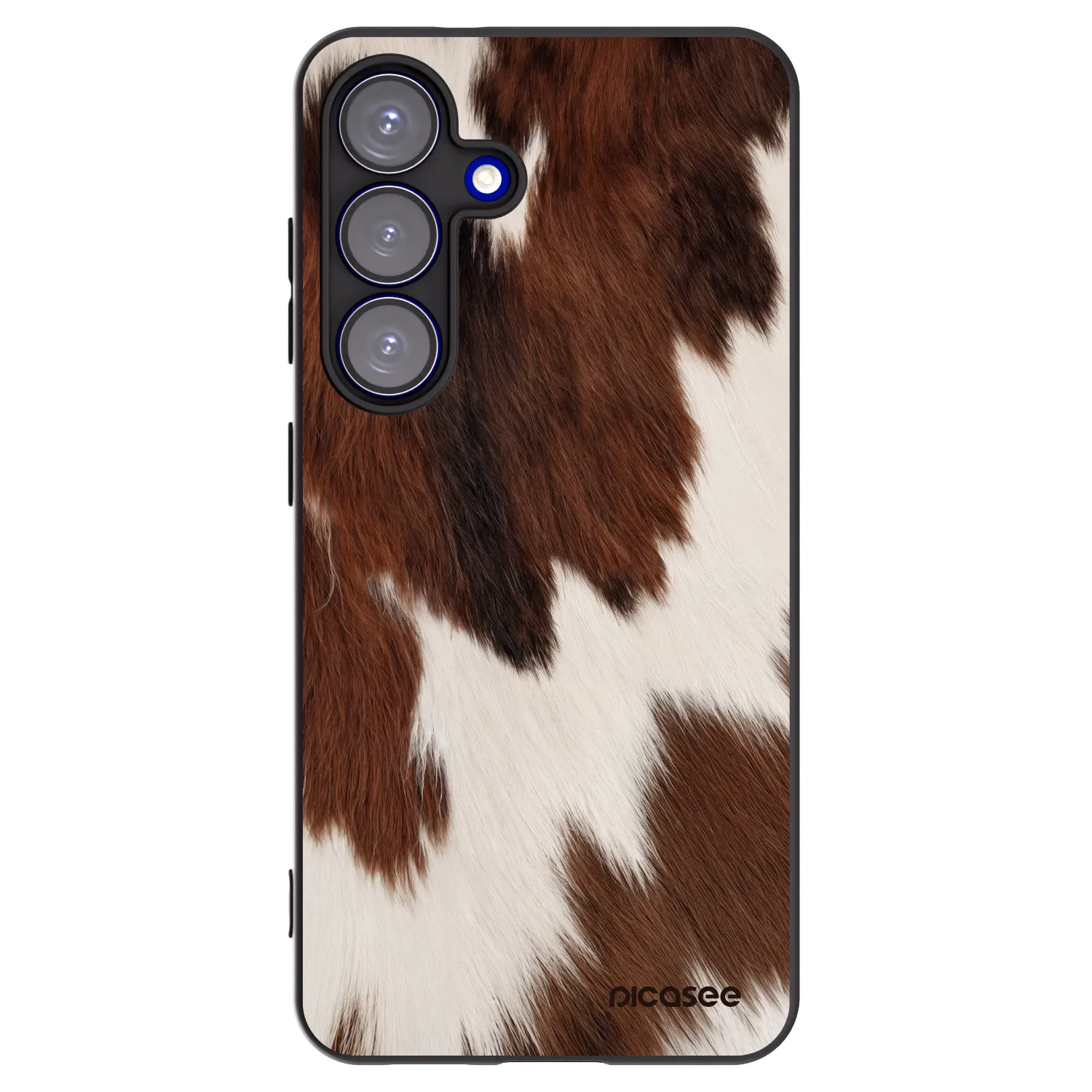 Picasee silikonový černý obal pro Samsung Galaxy S25 5G - Rustica