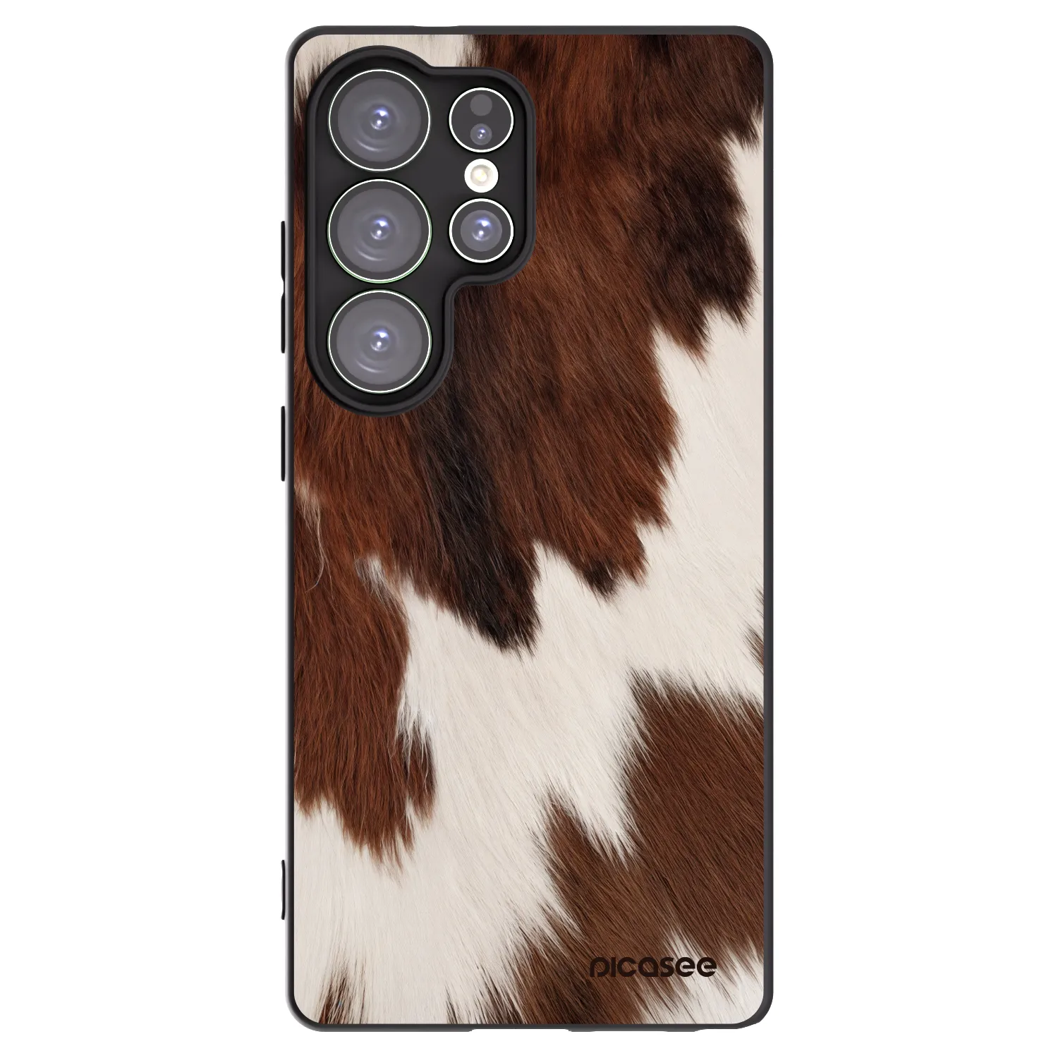 Picasee silikonový černý obal pro Samsung Galaxy S25 Ultra 5G - Rustica