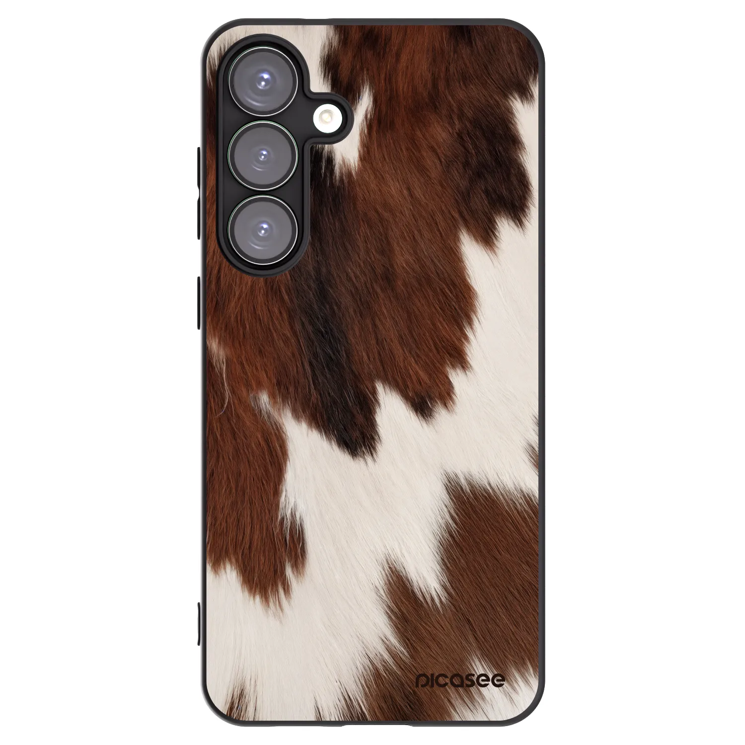 Picasee silikonový černý obal pro Samsung Galaxy S25+ 5G - Rustica