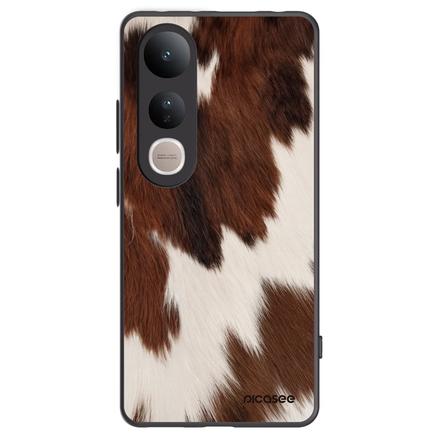 Picasee silikonový černý obal pro Vivo V50 Lite 5G - Rustica