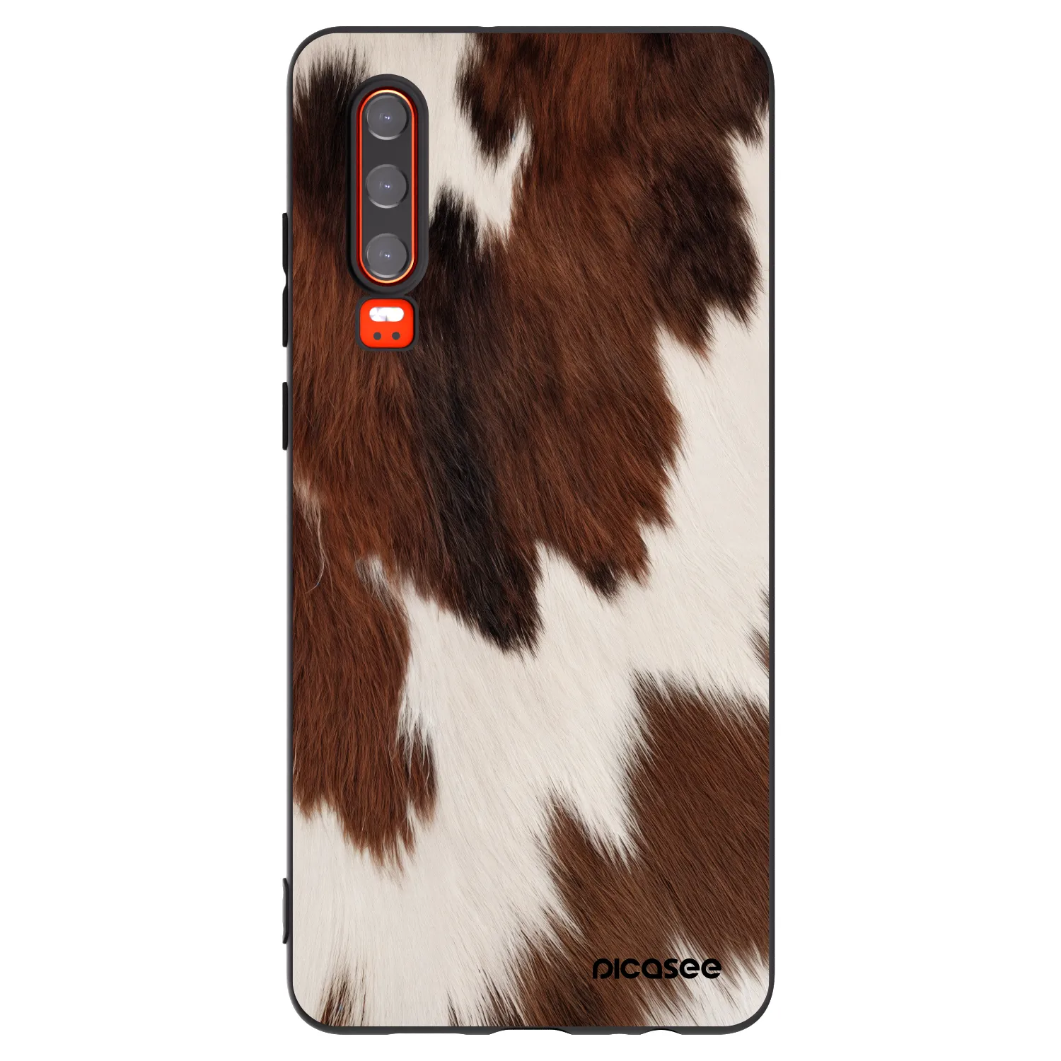 Picasee silikonový černý obal pro Huawei P30 - Rustica
