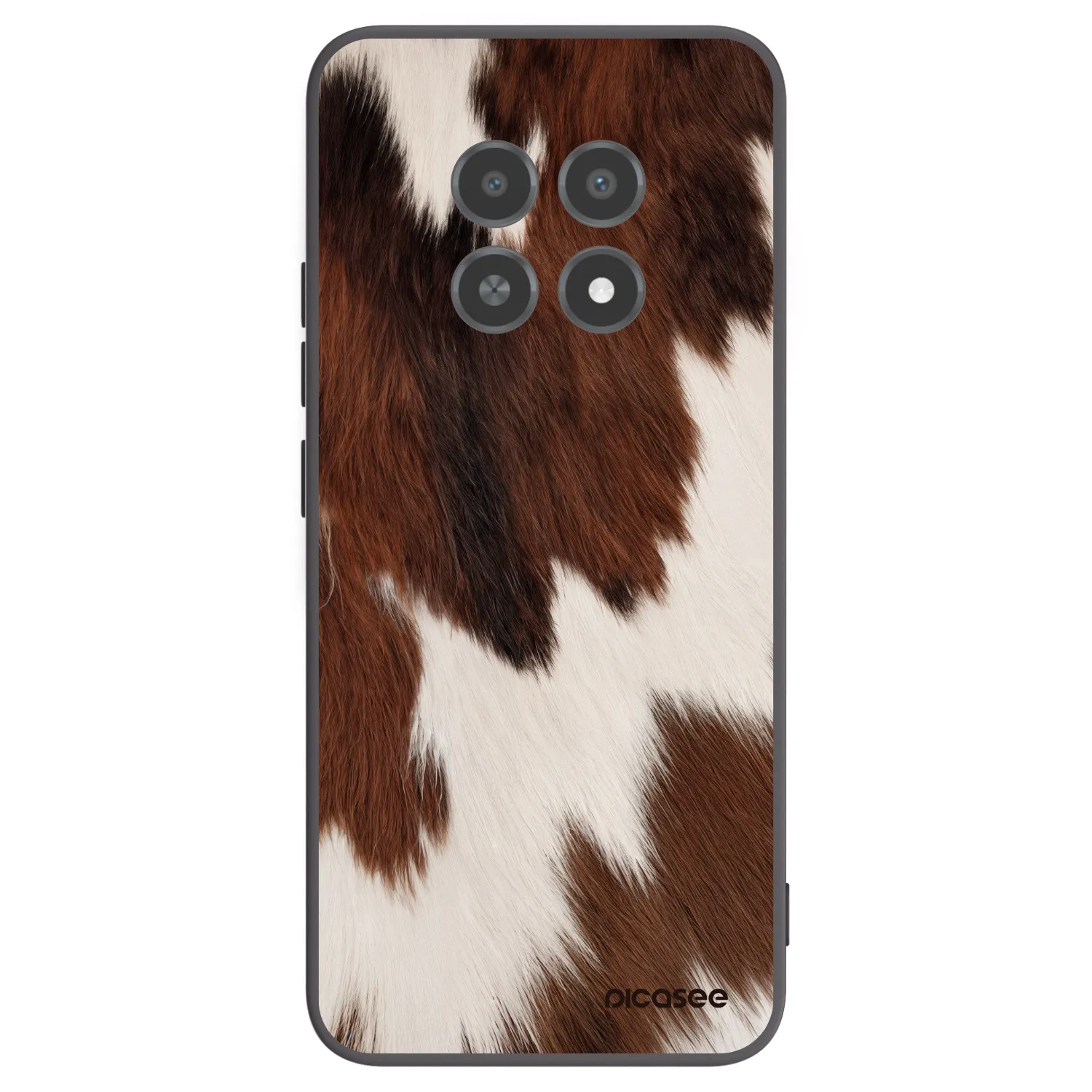 Picasee silikonový černý obal pro Realme 12X - Rustica