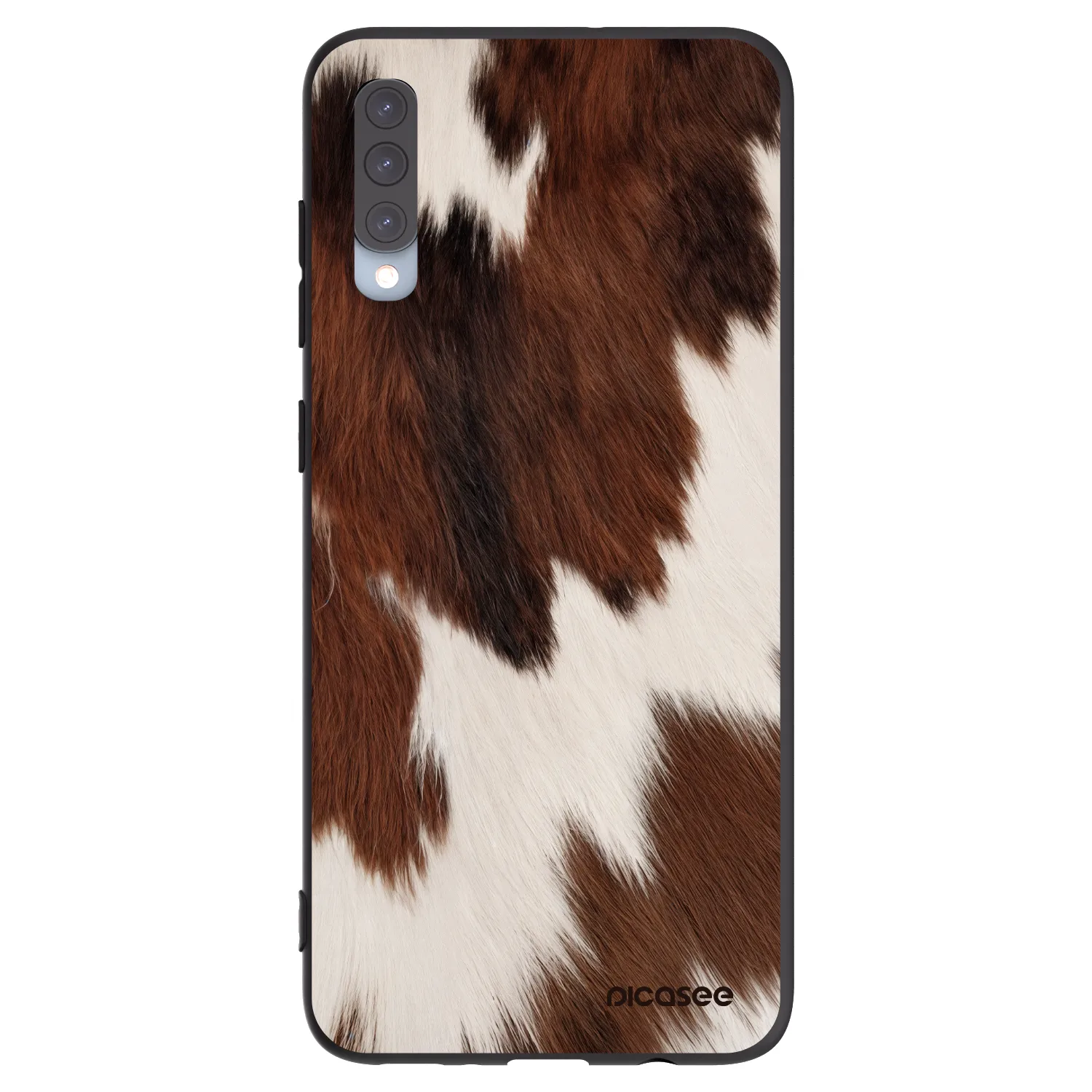 Picasee silikonový černý obal pro Samsung Galaxy A70 A705F - Rustica