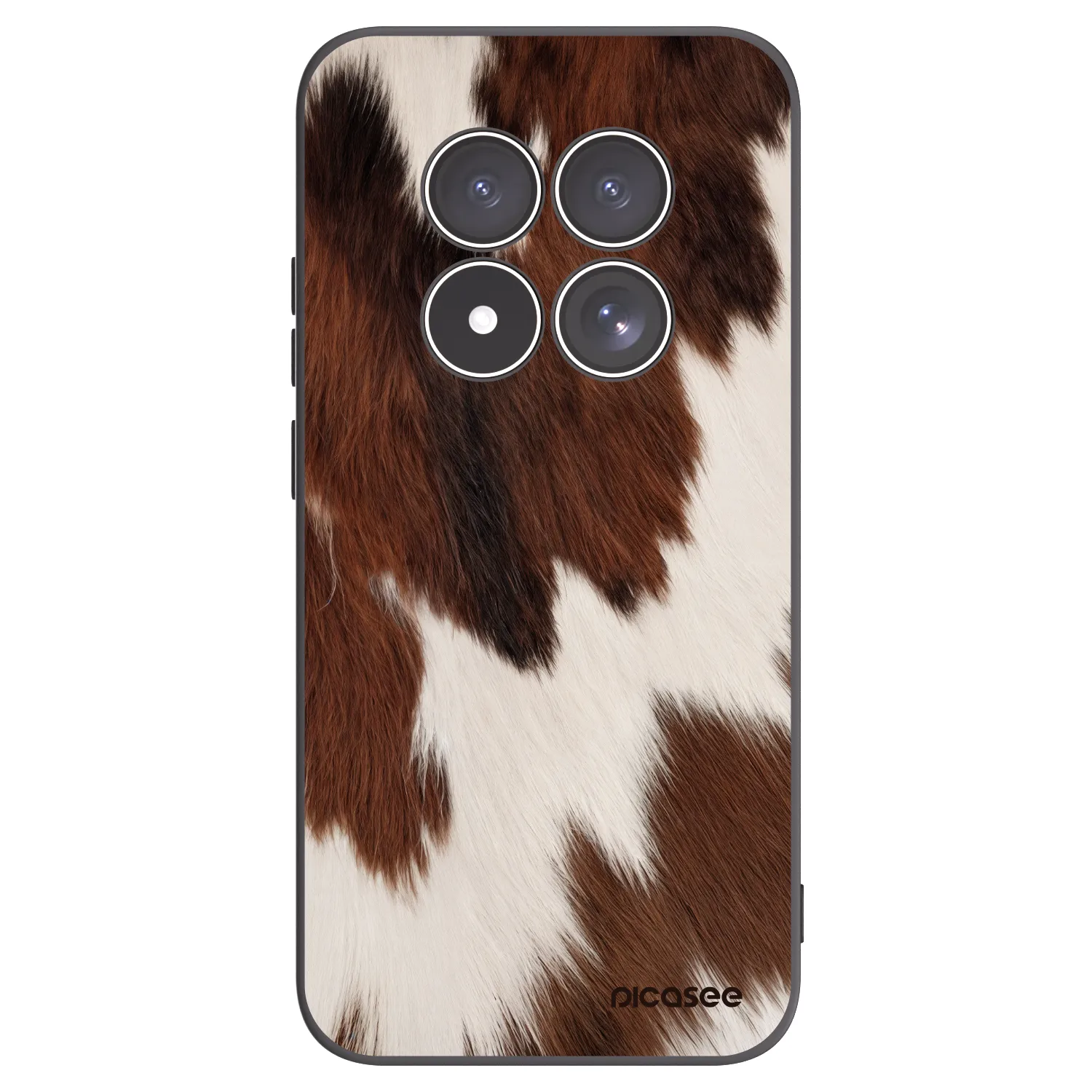 Picasee silikonový černý obal pro Xiaomi Redmi Note 15 Pro 4G - Rustica