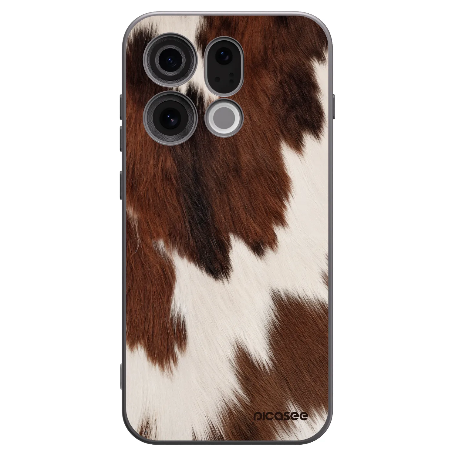 Picasee silikonový černý obal pro OPPO Find X9 - Rustica