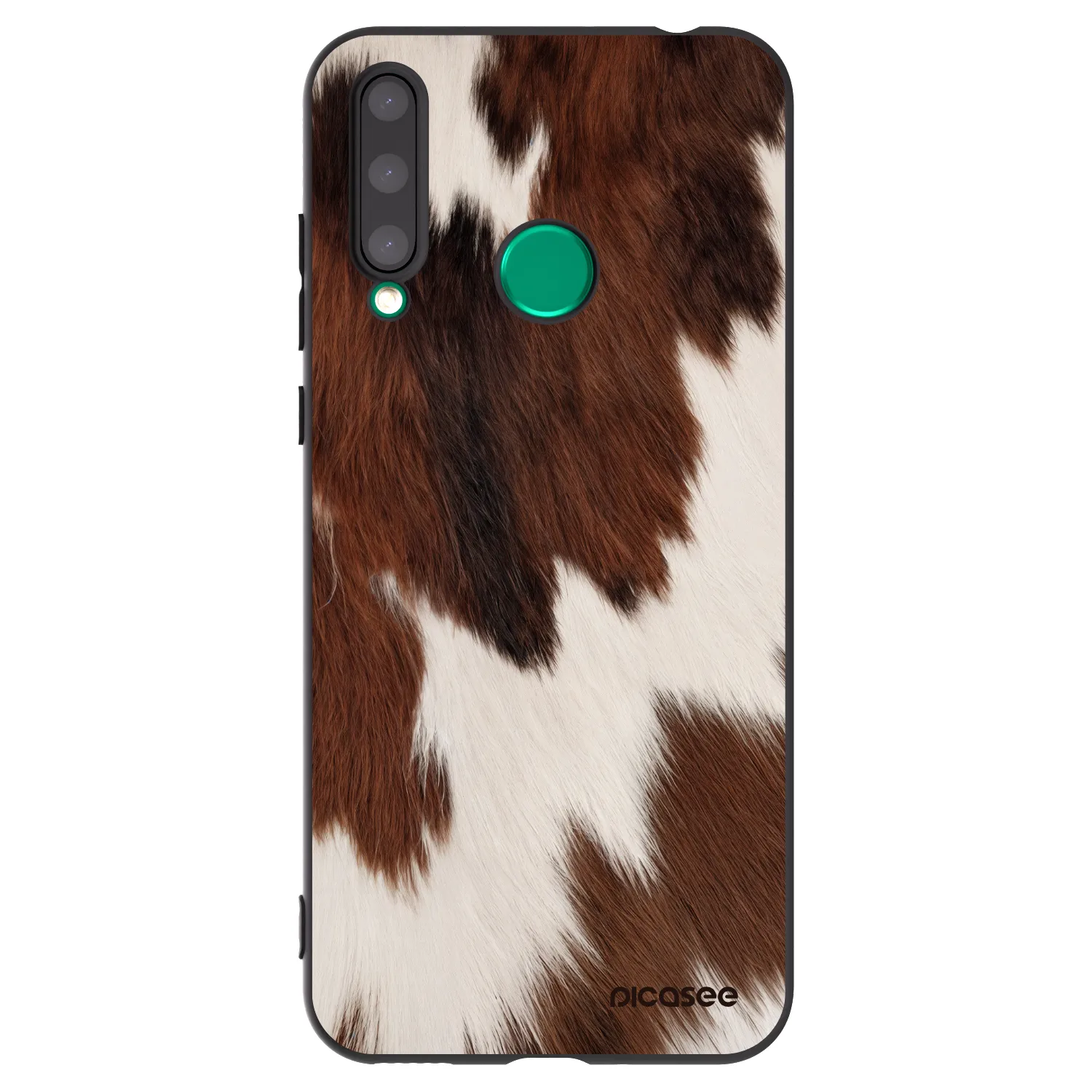 Picasee silikonový černý obal pro Honor 20 Lite - Rustica
