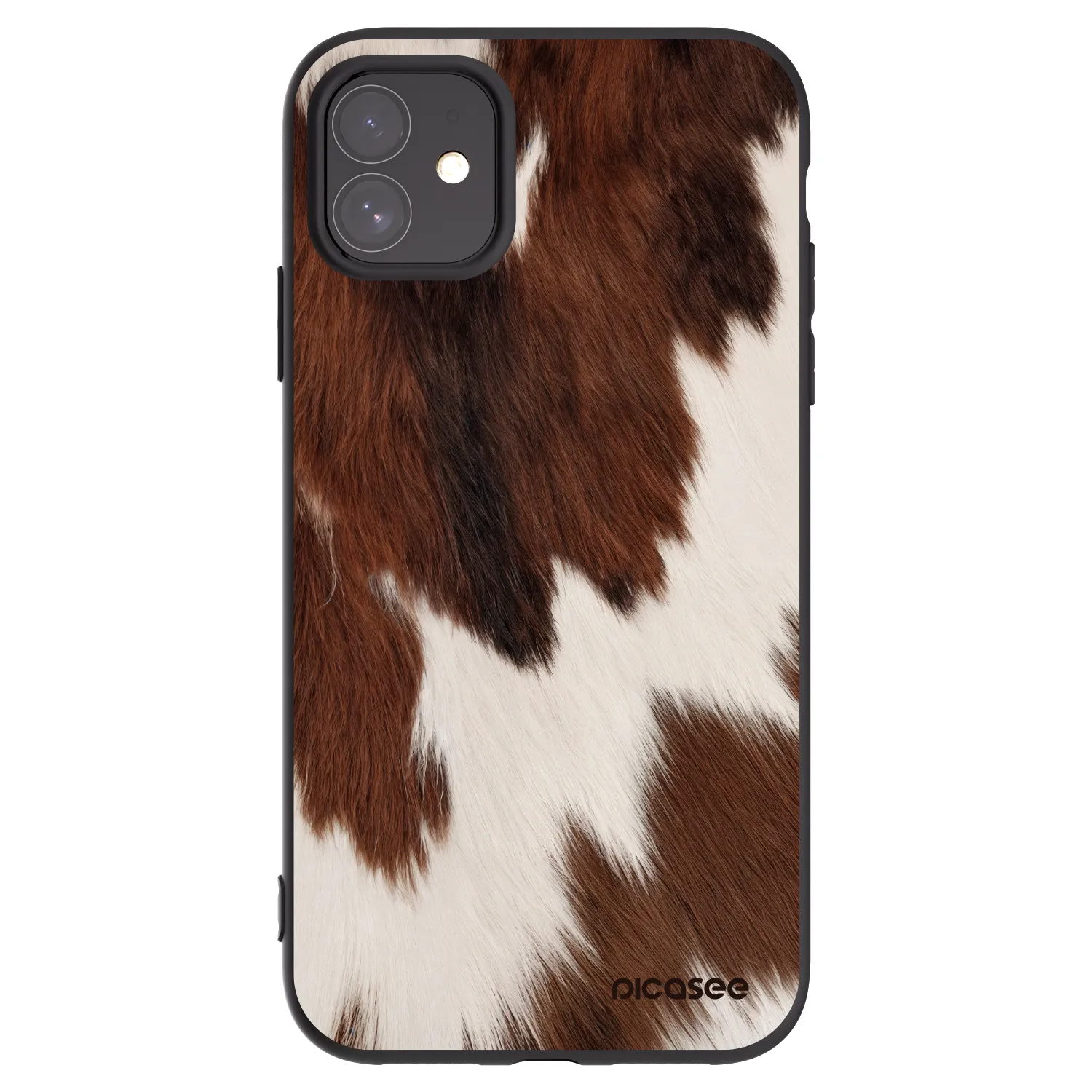 Picasee silikonový černý obal pro Apple iPhone 11 - Rustica