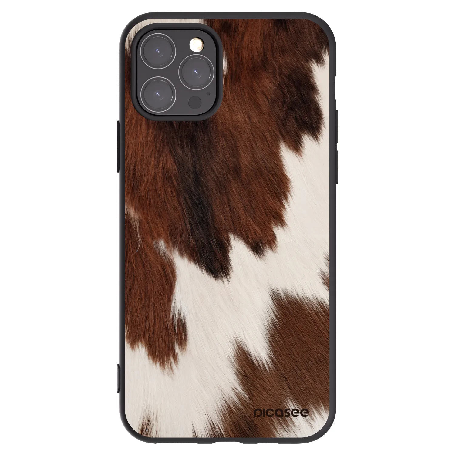 Picasee silikonový černý obal pro Apple iPhone 11 Pro - Rustica
