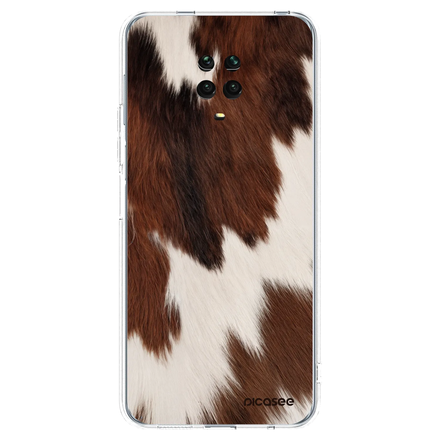 Picasee silikonový průhledný obal pro Xiaomi Redmi Note 9 Pro - Rustica