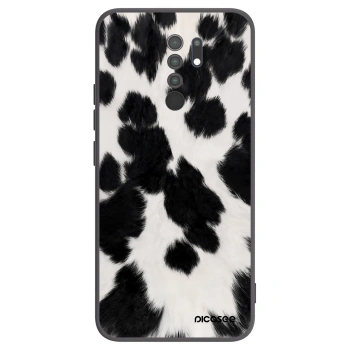 Picasee silikonový černý obal pro Xiaomi Redmi 9 - Black Moo