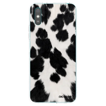 Picasee silikonový průhledný obal pro Xiaomi Redmi 9A - Black Moo