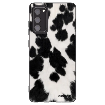 Picasee silikonový černý obal pro Samsung Galaxy S20 FE - Black Moo