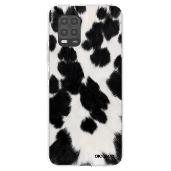 Picasee silikonový průhledný obal pro Xiaomi Mi 10 Lite - Black Moo