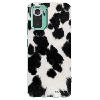 Picasee silikonový průhledný obal pro Xiaomi Redmi Note 10 Pro - Black Moo