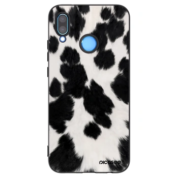 Picasee silikonový černý obal pro Huawei P20 Lite - Black Moo