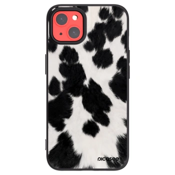 Picasee silikonový černý obal pro Apple iPhone 13 - Black Moo