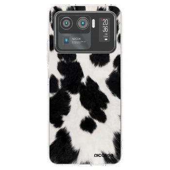 Picasee silikonový průhledný obal pro Xiaomi Mi 11 Ultra - Black Moo