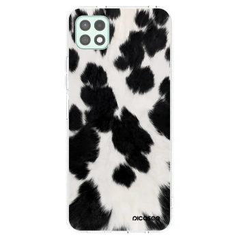 Picasee silikonový průhledný obal pro Samsung Galaxy A22 A226B 5G - Black Moo
