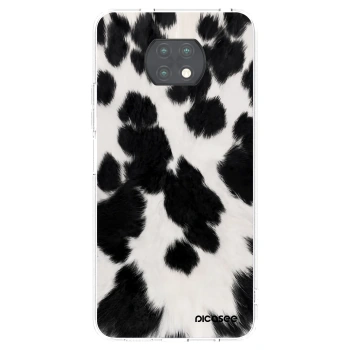 Picasee silikonový průhledný obal pro Xiaomi Redmi Note 9T - Black Moo