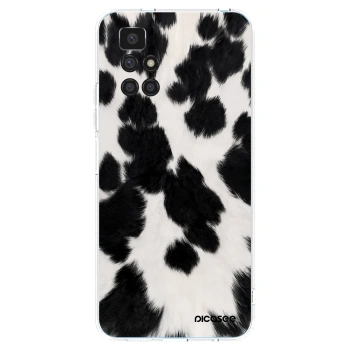 Picasee silikonový průhledný obal pro Xiaomi Redmi 10 - Black Moo