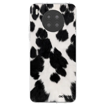 Picasee silikonový průhledný obal pro Huawei Nova 8i - Black Moo